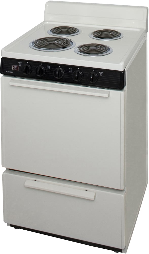 Single Electric Burner Cooktop, White - Model 34106