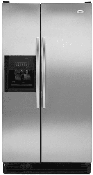 Whirlpool ED5FHEXTL 25.3 cu. ft. Side by Side Refrigerator with 3