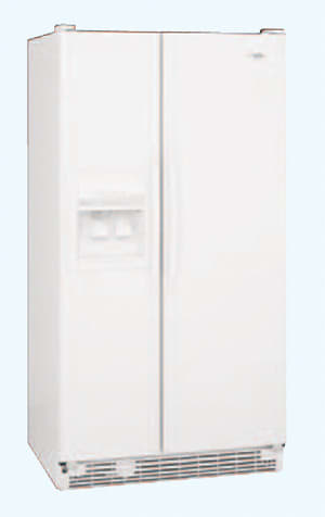 ふうちゃんページ Whirlpool ED5FHEXNB 25.3 Cu. Ft. Side by Side Refrigerator