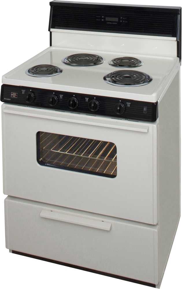 Premier EDK240T 30 Inch Freestanding Electric Range with 4 Coil