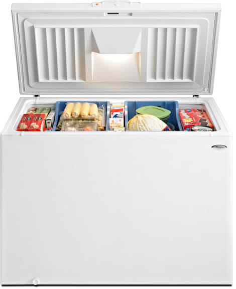 Whirlpool EH155FXTQ 15.0 cu. ft. Chest Freezer with 2 Plastic