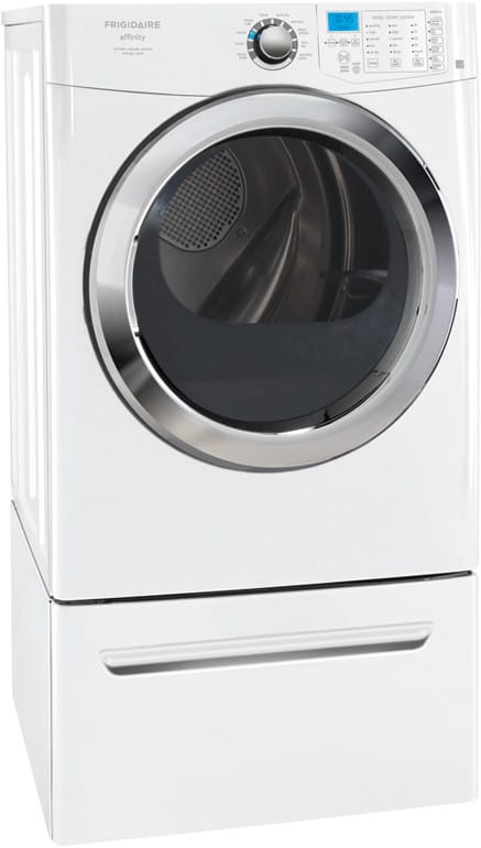 Frigidaire FASE7074LW 27 Inch Electric Steam Dryer with 7.0