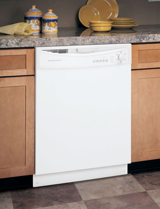 Frigidaire FDB1250REQ Full Console Dishwasher with 6 Cycles, HighTemp