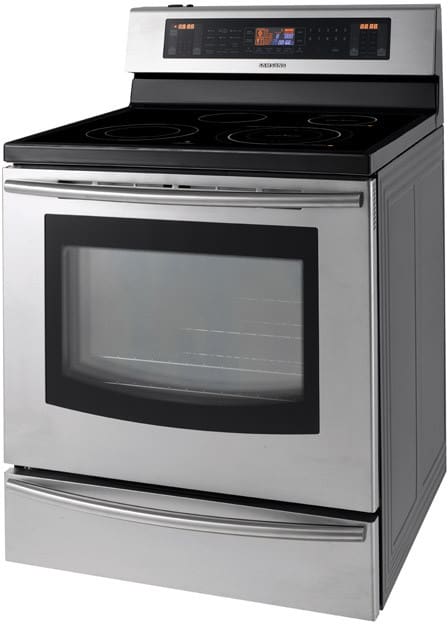 Samsung FEN500WX 30 Inch Freestanding Hybrid Induction Electric Range ...