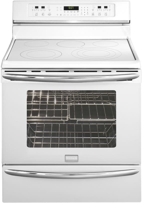 Frigidaire FGEF3077KW 30 Inch Freestanding Electric Range with 5
