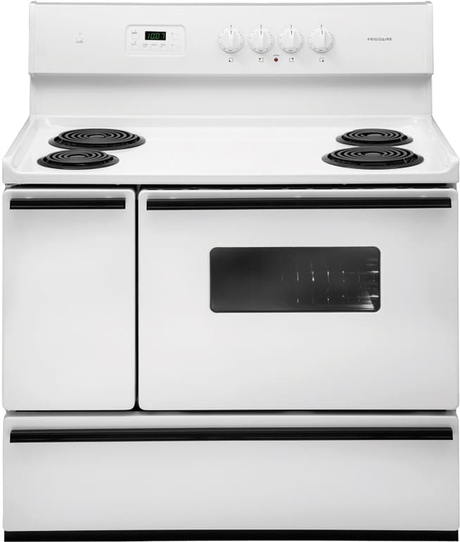 Frigidaire 40-in Self-Cleaning Electric Range (Black) at
