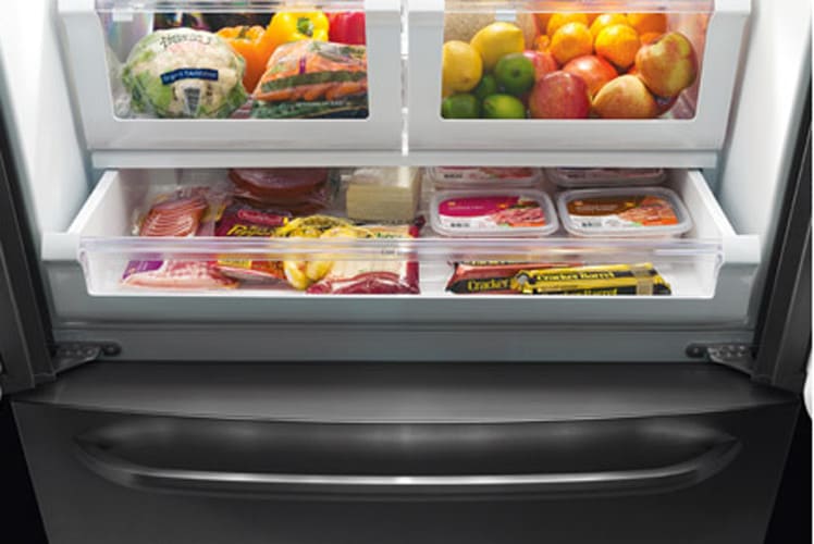 Frigidaire FFHN2740PS 36 Inch French Door Refrigerator with Ice Maker ...