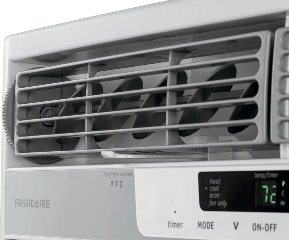 air conditioner close fresh air vent
