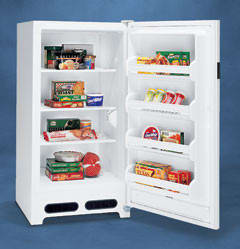 Frigidaire FFU1212DW 11.6 Cu. Ft. Upright Freezer with Manual Defrost