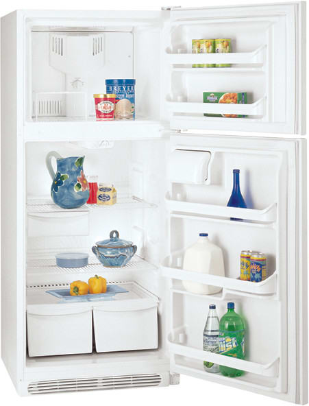 Frigidaire FRT18HB5JW 8.0 cu. ft. Top-Freezer Refrigerator with 2