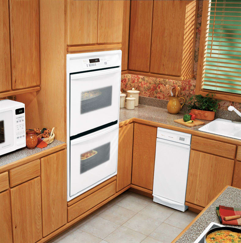 Whirlpool GBD307PDQ 30 Inch Double BuiltIn Oven w/ Upper Oven
