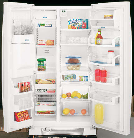 贈る結婚祝い Whirlpool GS6NBEXRQ Refrigerator Side by Side Ft. Cu. 25.6 バッグ