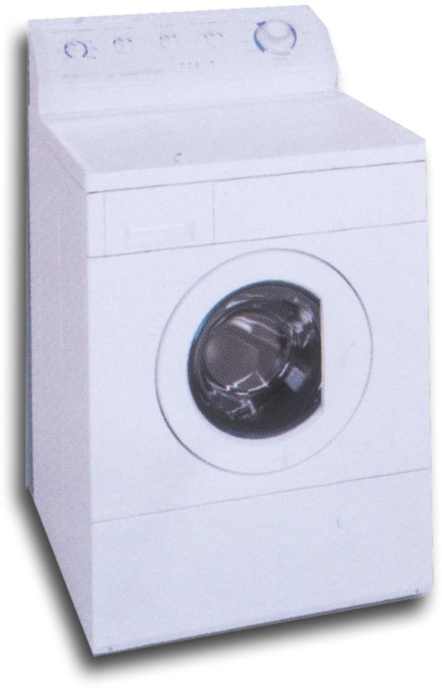 Frigidaire Gstr1670as 3 1 Cu Ft Front Load Washer W Rear Mounted Controls Extra Large Capacity Stainless Steel Wash Drum White On White