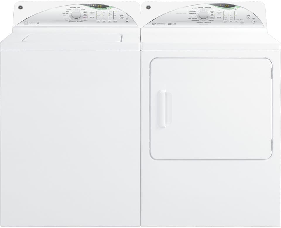 GE GTDS570EDWW 27 Inch Electric Dryer with 7.0 cu. ft. Capacity, 17 Dry