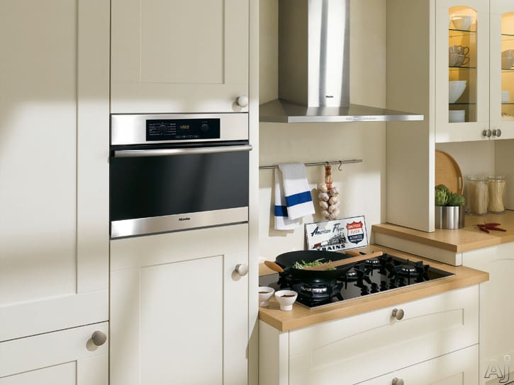 Miele H4042BMSS 24 Inch Speed Wall Oven with True European Convection