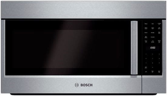 Bosch HMV8052U Over-the-Range Microwave Oven with Sensor Cooking, Glass