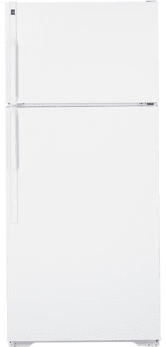 Hotpoint HTS17CBTWW 16.6 cu. ft. Top-Freezer Refrigerator with 2