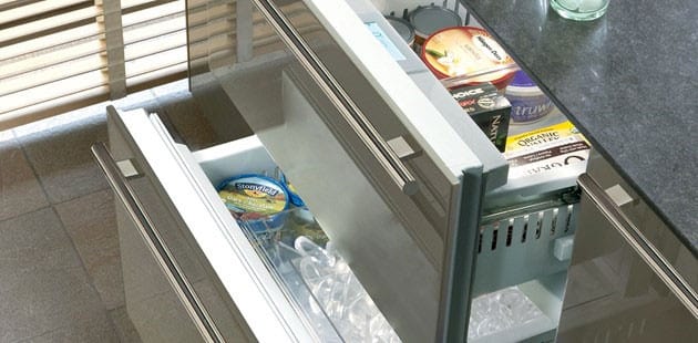What do you use a Sub-Zero 24-inch freezer drawer for?