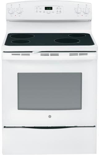 GE JB620DFWW 30 Inch Freestanding Electric Range with 4 Radiant