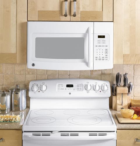 GE JVM1730DPBB 1.7 cu. ft. Over the Range Microwave Oven with 1000
