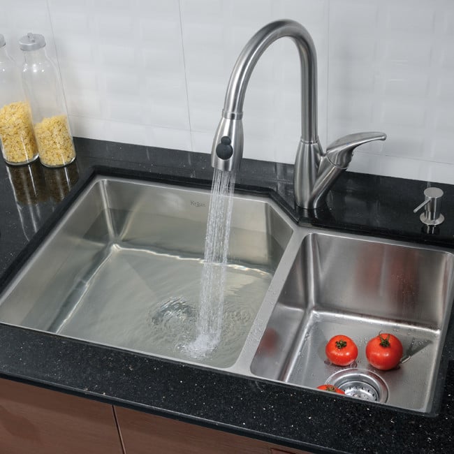 Kraus undermount kitchen sinks