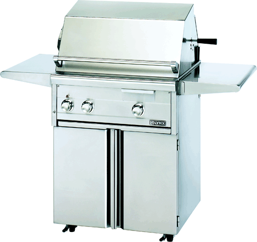 Lynx L27FRLP Premier 27 Inch Freestanding Gas Grill w/ Rotisserie