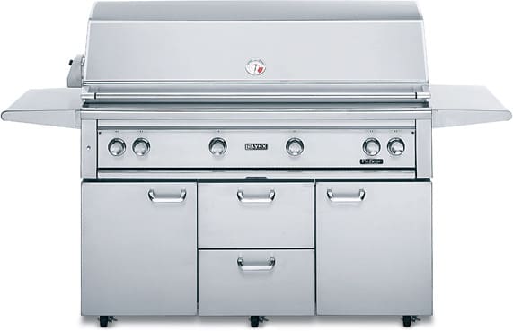 Lynx L54PSFR1NG 54 Inch Freestanding Grill with Rotisserie & 1