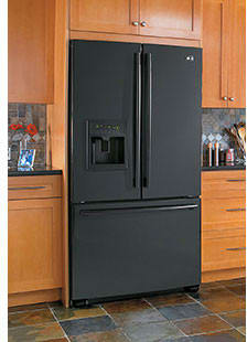LG LFX25950SB 24.7 cu. ft. French Refrigerator with 4 Spill