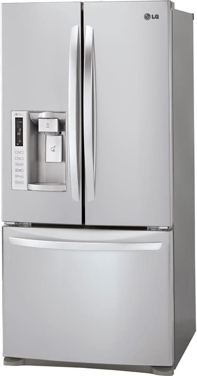LG LFX25978ST 24.9 cu. ft. French Door Refrigerator with 4 Tempered ...