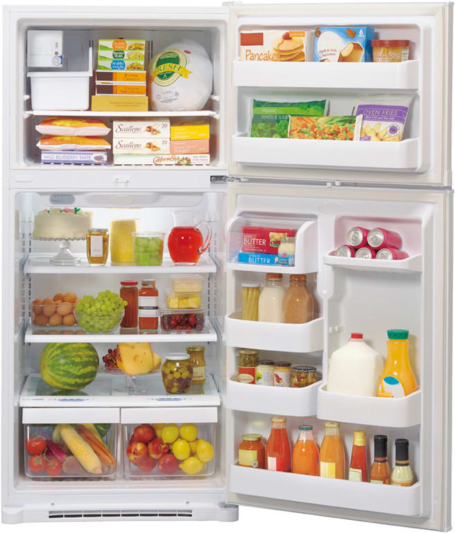 LG LTC19340SW 30 Inch TopFreezer Refrigerator with 19.0 cu. ft