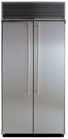 Marvel M36SSWS 36 Inch Built-in Side by Side Refrigerator with