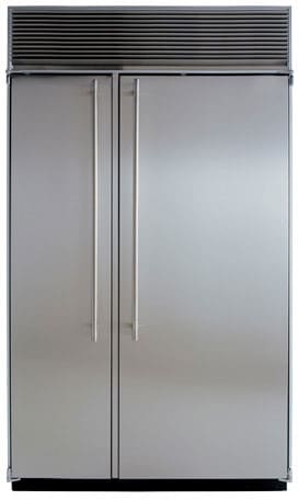 Marvel M48SSWS 48 Inch Built-in Side by Side Refrigerator with