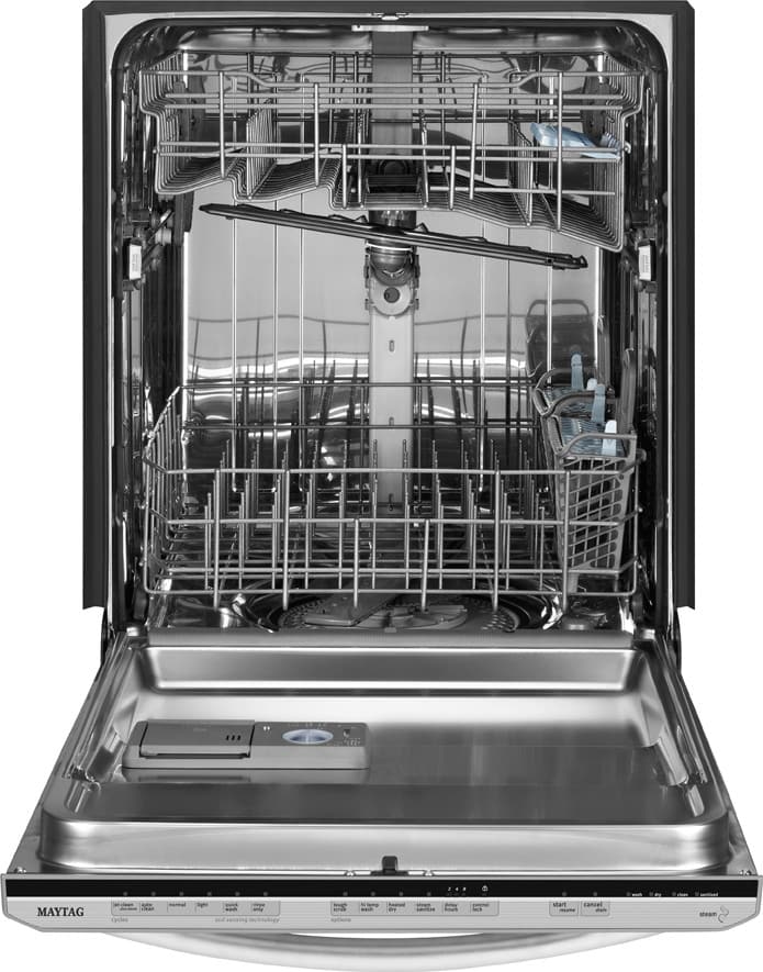 Maytag MDB7759SAS Fully Integrated Dishwasher with 14Place Settings, 6