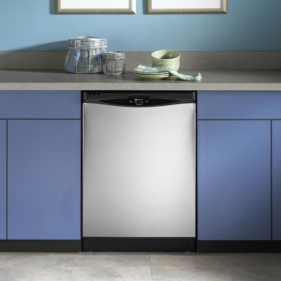 Maytag MDB9601AWS Full Console Dishwasher with 6 Wash Cycles and Three