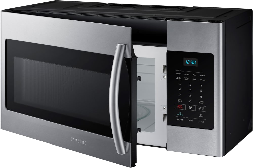 Samsung ME16H702SES 1.6 cu. ft. Over-the-Range Microwave Oven with Eco