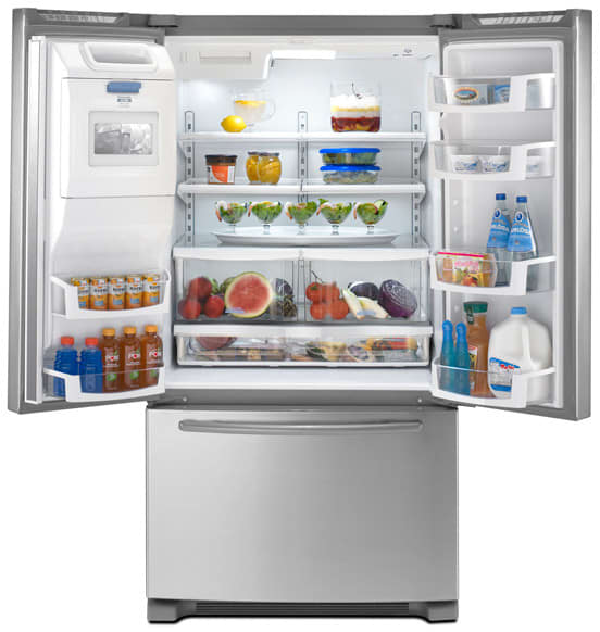 Maytag MFT2771WEM 27 cu. ft. French Door Refrigerator with Adjustable ...