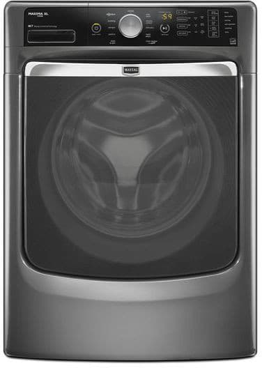Maytag MHW6000AG 27 Inch Front-Load Washer with 4.3 cu. ft. Capacity, 11 Cycles, Steam for ...
