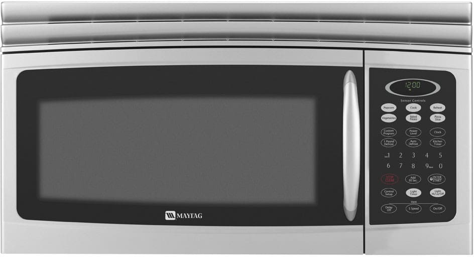 Maytag MMV5165BAS 1.6 cu. ft. Over-the-Range Microwave with 1,000 ...