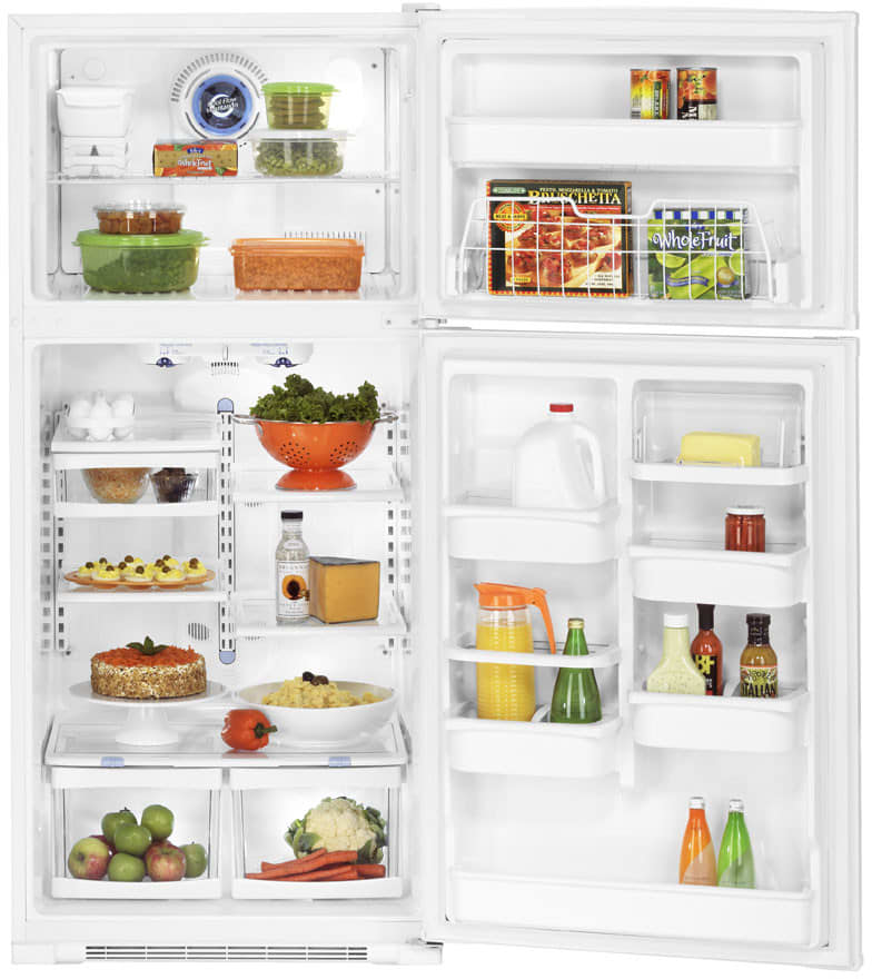 Maytag MTB2195AEW 21 Cu. Ft. TopFreezer Refrigerator with 4 Split