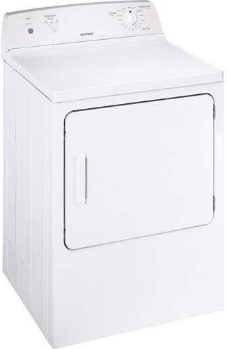 Hotpoint NBXR333EGWW 27 Inch Electric Dryer with 6.0 cu. ft