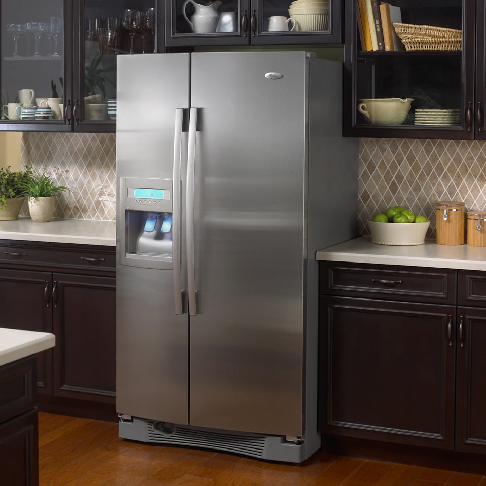 Whirlpool GS5VHAXWY 25.6 cu. ft. Side by Side Refrigerator with ...