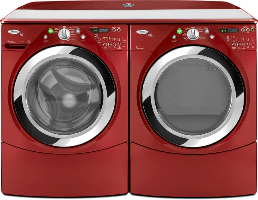 Red whirlpool washer and dryer set deals