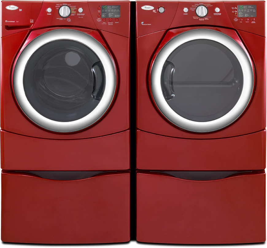 Whirlpool WGD9270XR 27 Inch Gas Dryer with 6.7 cu. ft. Capacity, 9