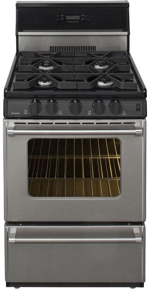 Premier P24S3402P 24 Inch Freestanding Gas Range with 4 Sealed Burners