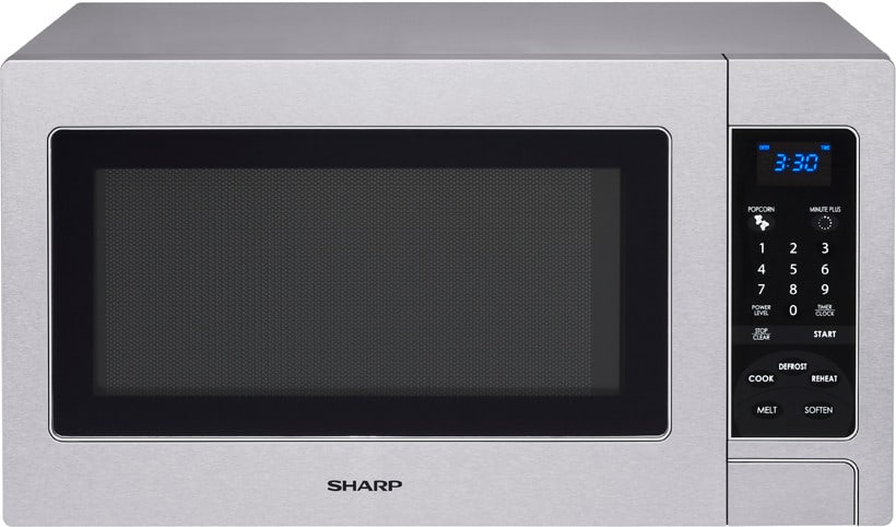Details about   Stainless Steel 0.9 Cu Ft Red Microwave Oven-10 Power Levels-Touch Pad Control