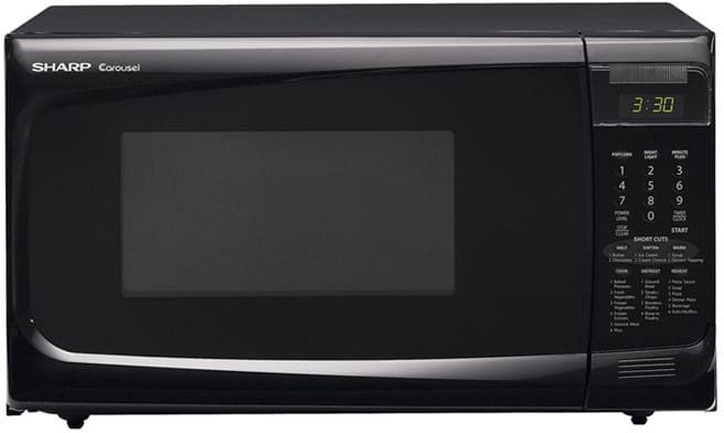 Sharp R402JKT 1.4 cu. ft. Countertop Microwave with 1100 Cooking Watts ...