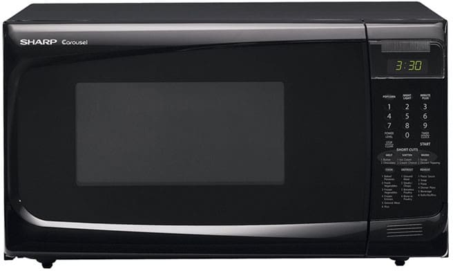 Sharp 21 in. 1.4 cu. ft. Countertop Microwave with 11 Power Levels & Sensor  Cooking - Stainless Steel