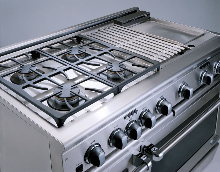 DCS RDT484GGSSL 48 Inch ProStyle Dual Fuel Range with 4 Sealed Dual
