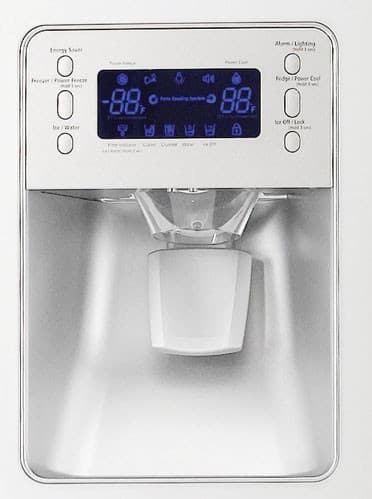 Samsung Rf26vabwp 25 5 Cu Ft French Door Refrigerator With 5