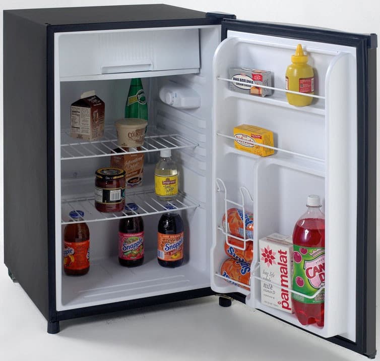 Avanti RM4516B 4.5 cu. ft. Compact Refrigerator with Slide-Out